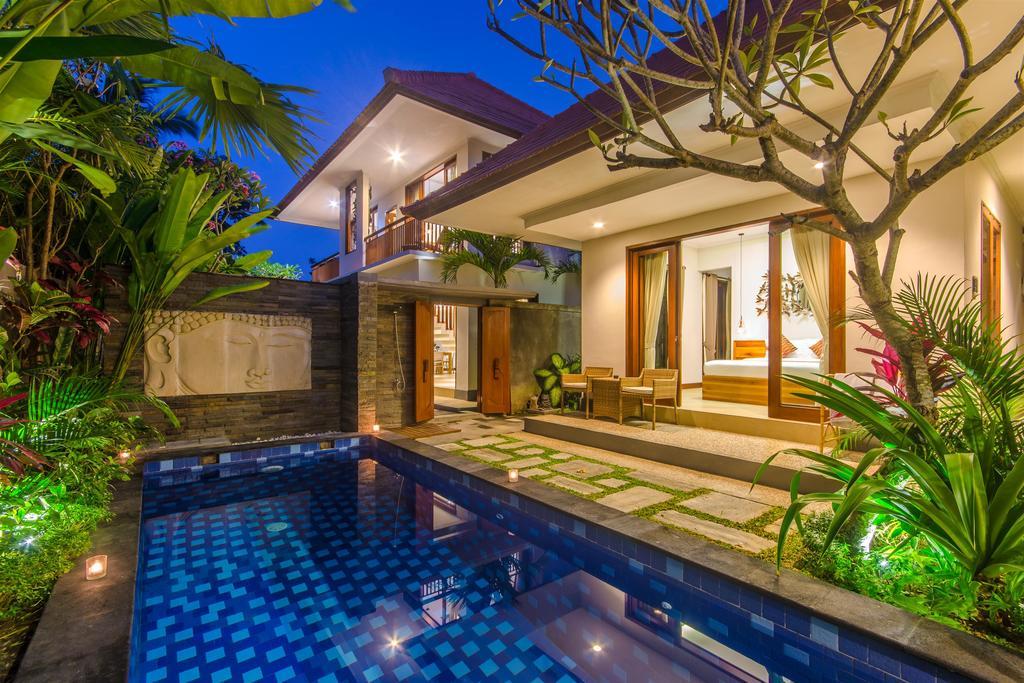 La-Meli Villas Ubud Habitación foto