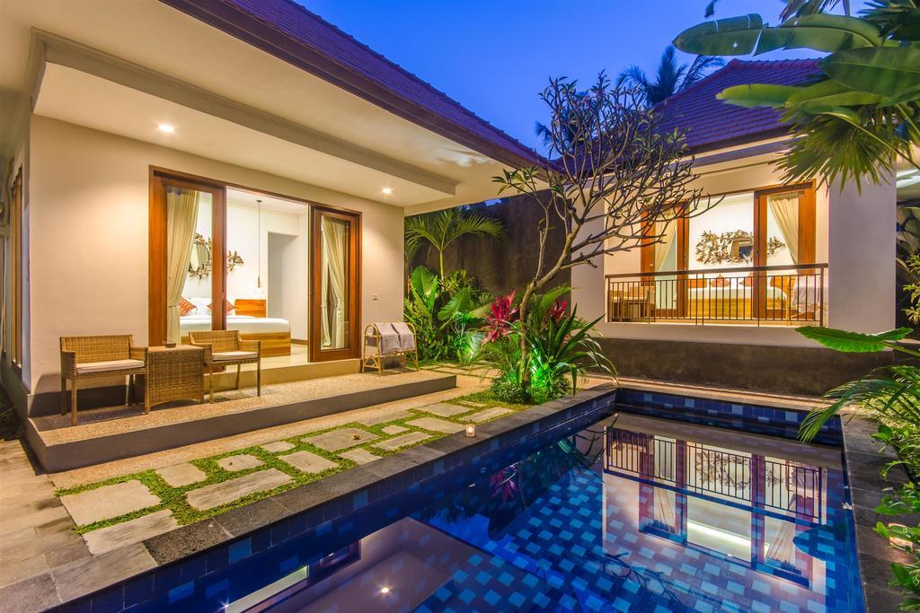 La-Meli Villas Ubud Habitación foto